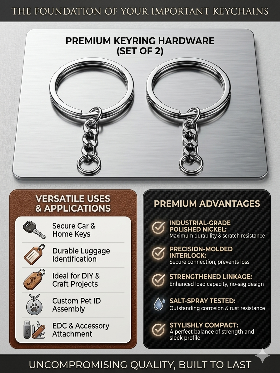 Yarnlay KeychainRings/ Keyrings