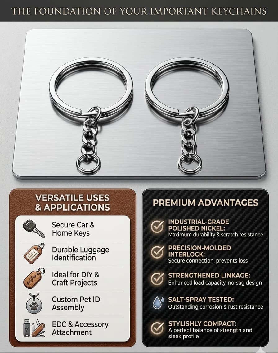 Yarnlay KeychainRings/ Keyrings