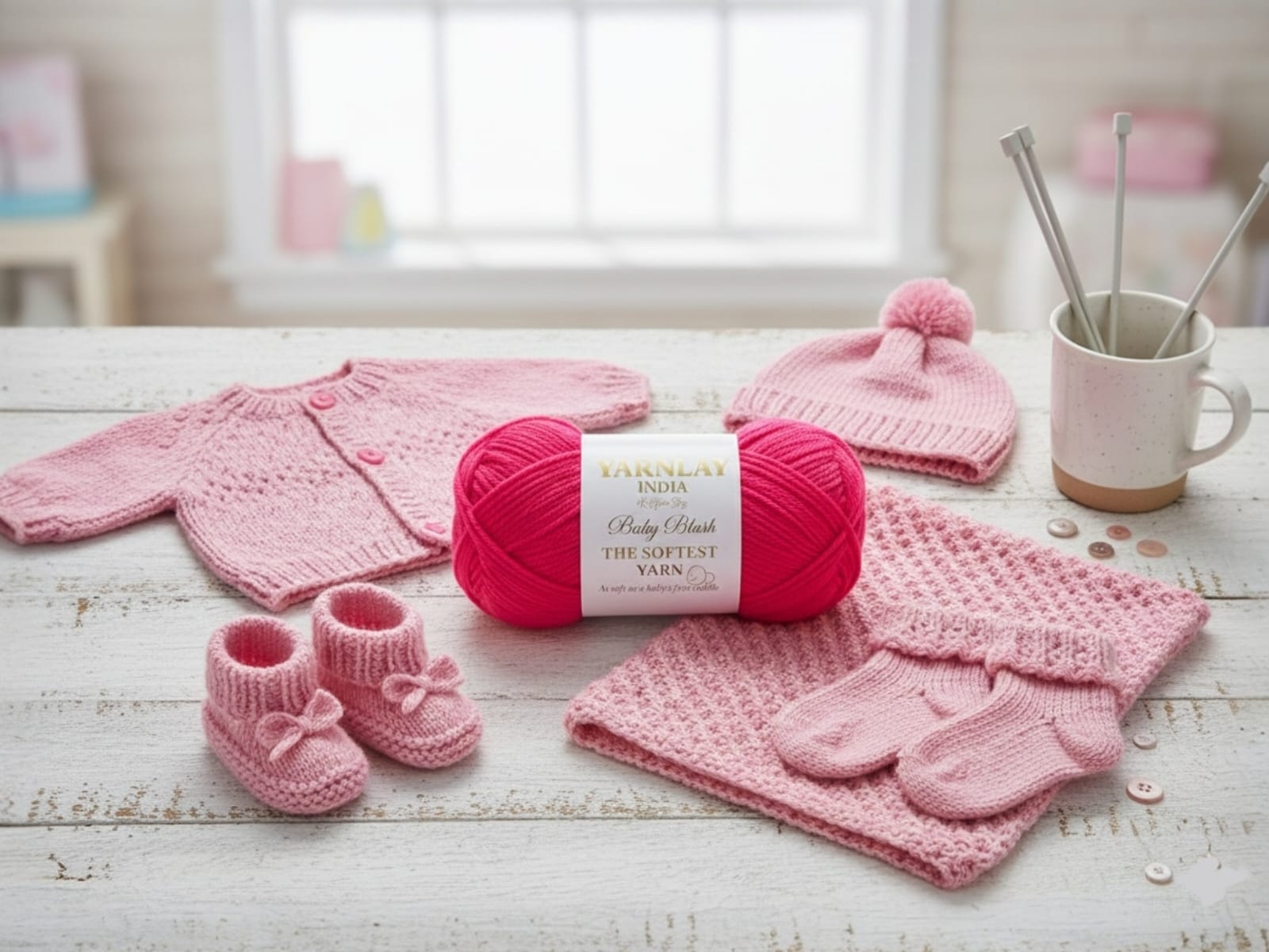 Yarnlay Baby Blush